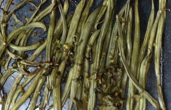 haricots verts au four