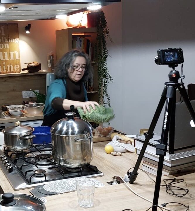 Atelier de cuisine en ligne