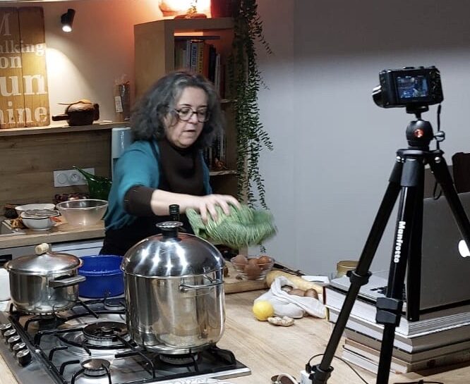 Atelier de cuisine en ligne
